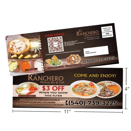 Flyer Correo Directo 4x11"