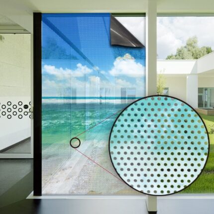 Decorativo Microperforado para ventanas