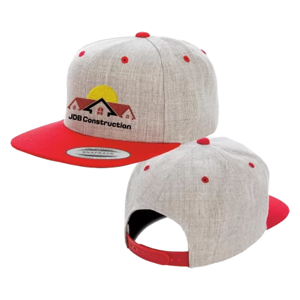 Gorra 6 Panel Structured Flat Visor Classic Two-Tone Snapback