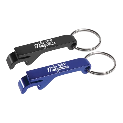 Llavero destapador de aluminio